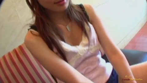 Bound and fucked, small tits, furry